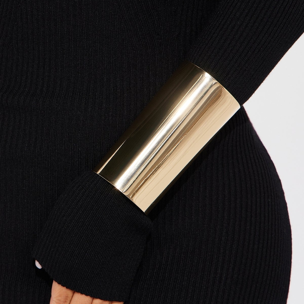 Fun Times Cuff Bracelet - Gold